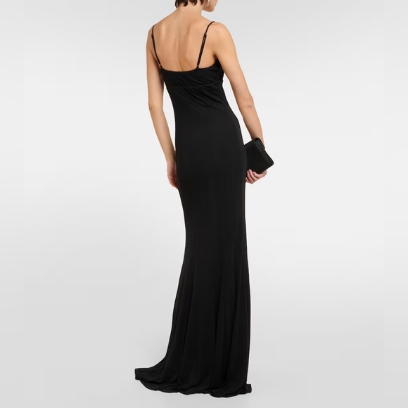New STAUD Lauren Maxi Dress Black - Picture 11 of 17